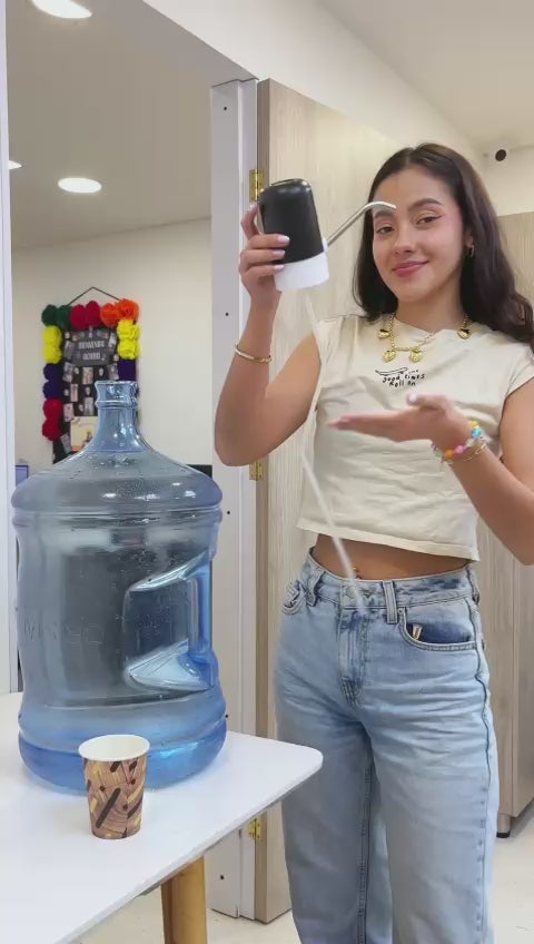 Dispensador de agua sin portavasos